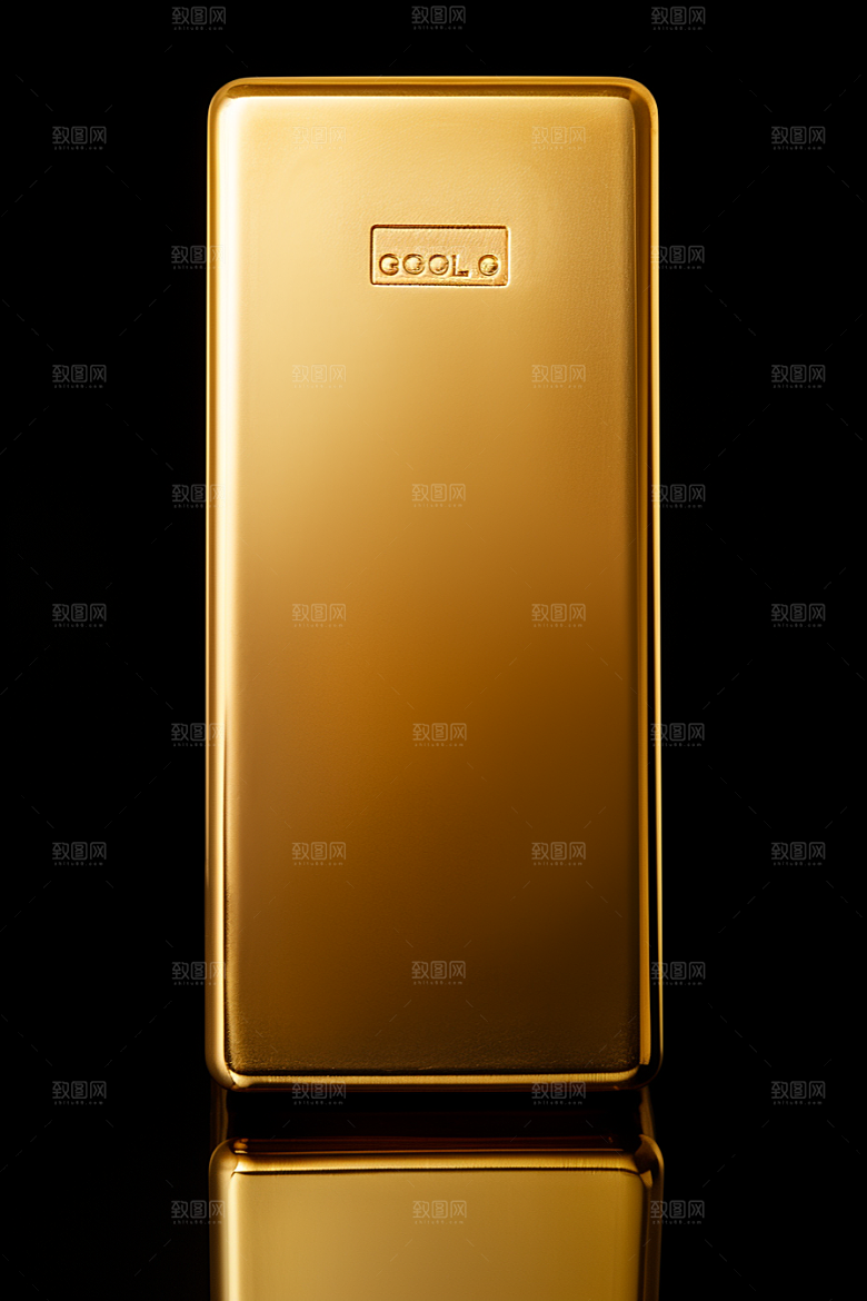 黄金奢侈品理财产品素材