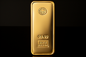 黄金金块投资素材