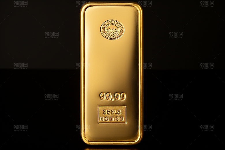 黄金金块投资素材