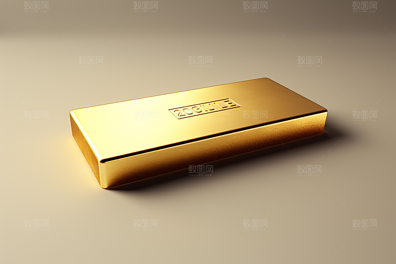 黄金财富金砖素材