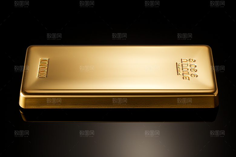 黄金富贵奢侈品素材