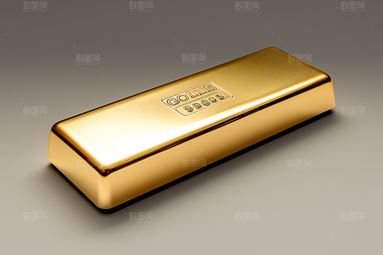 黄金富贵理财产品素材
