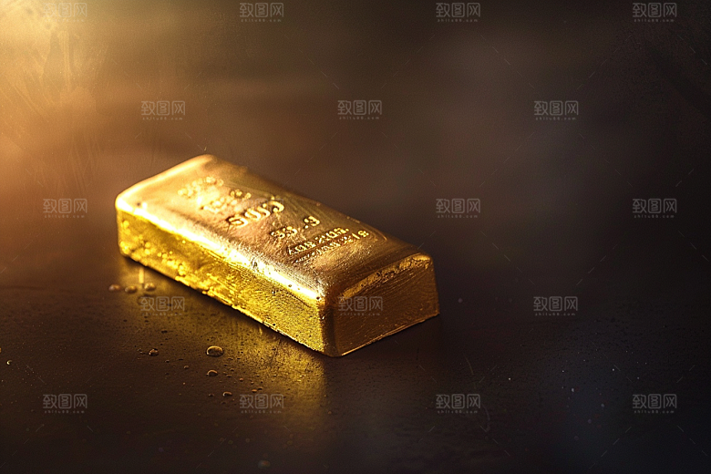 黄金财富金子素材