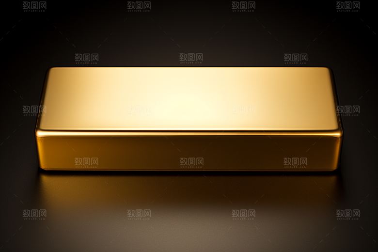 黄金金块奢侈品素材