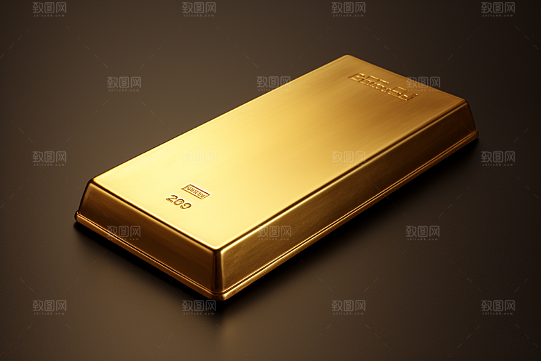 黄金金块金子素材