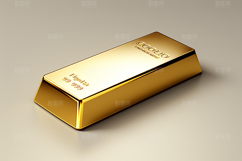 黄金投资金砖素材