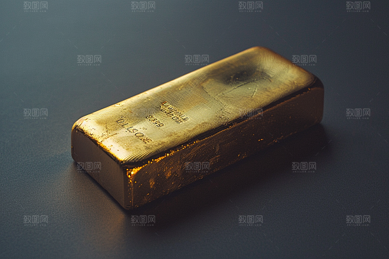 黄金奢侈品金块素材