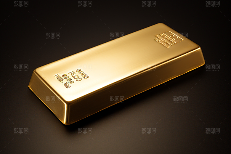 黄金金块贵金属素材