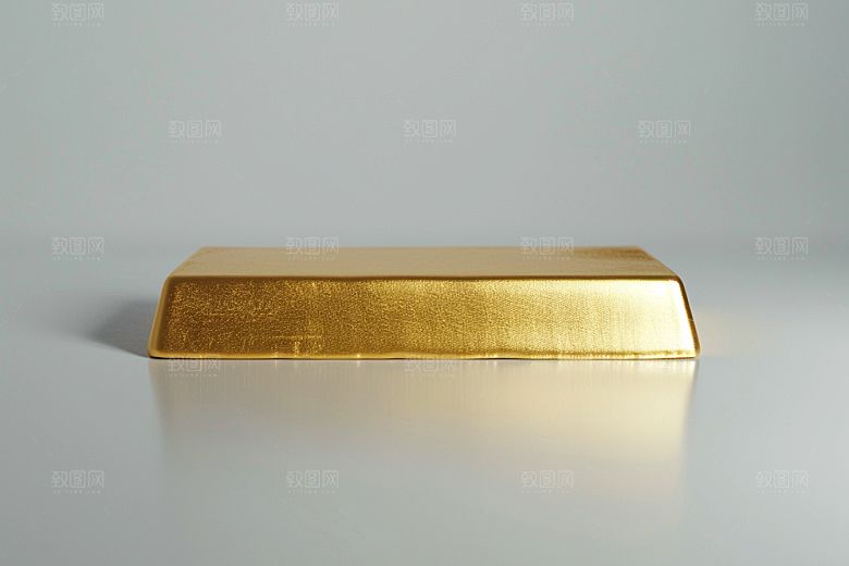 黄金金砖富贵素材
