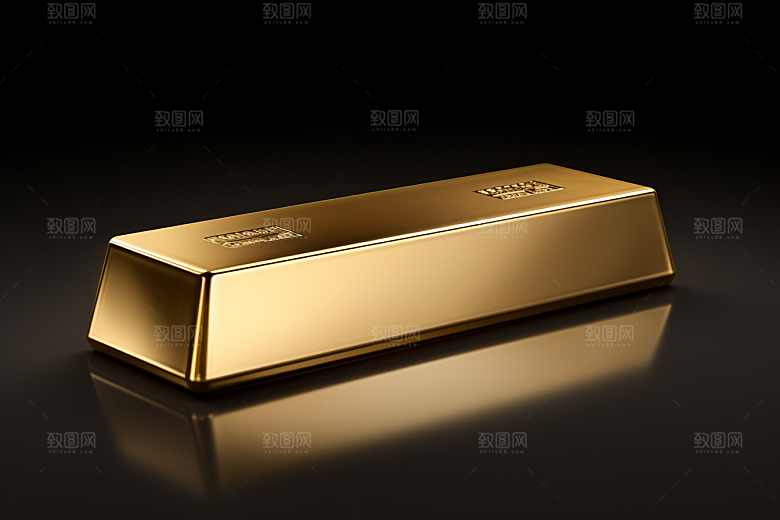 黄金财富金块素材