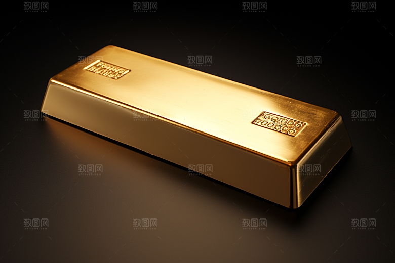 黄金奢侈品金子素材