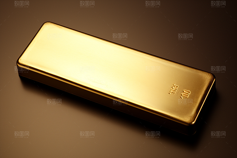 黄金金块金子素材
