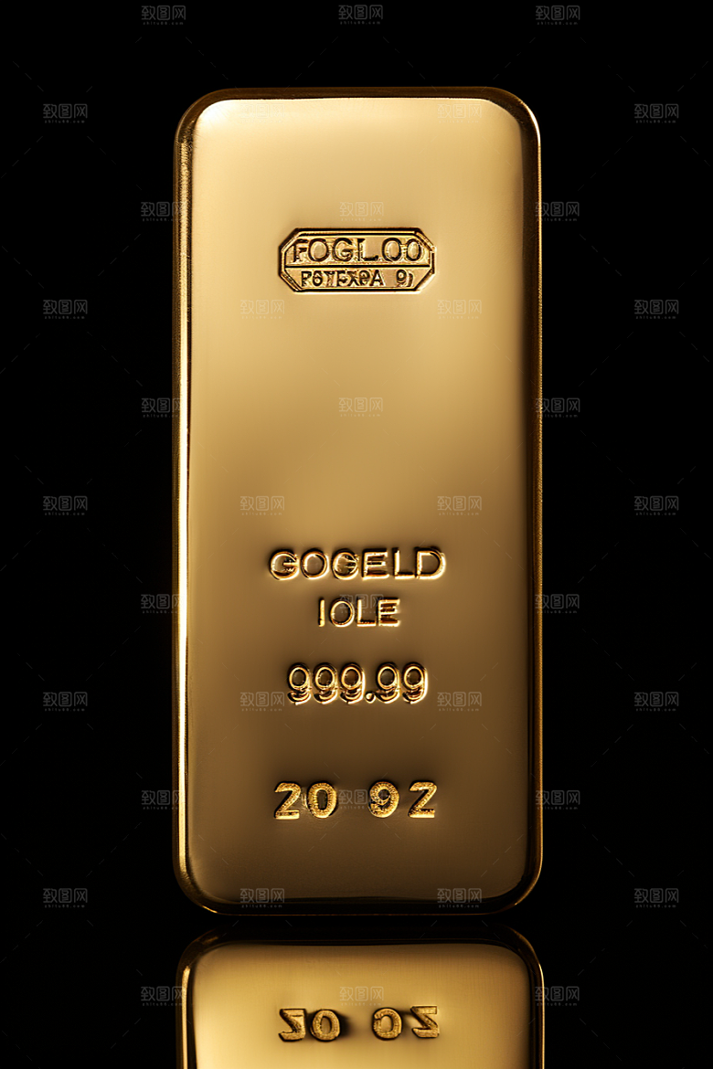 黄金富贵金砖素材