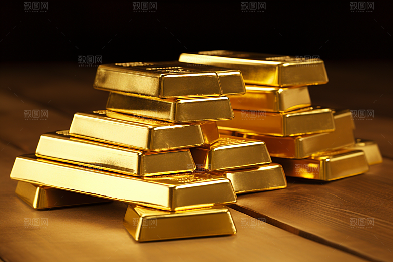 黄金奢侈品理财产品素材
