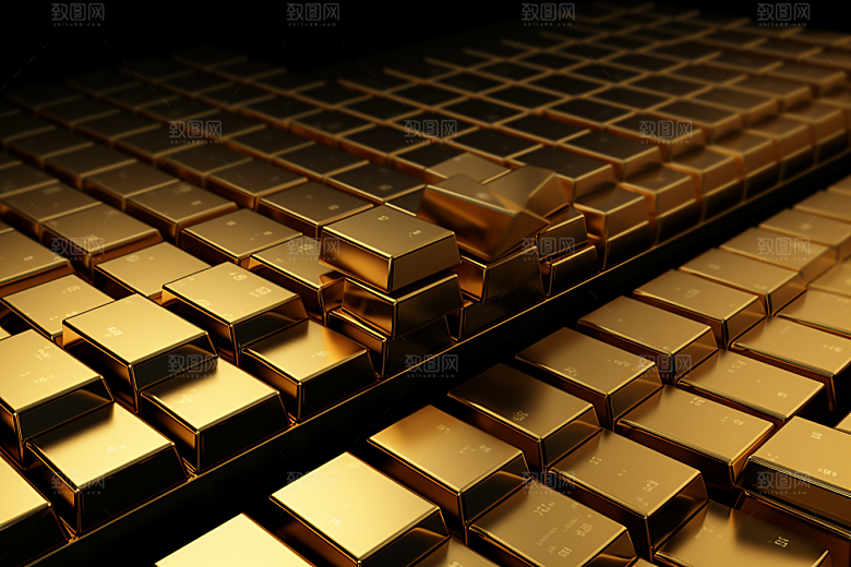 黄金金砖投资素材