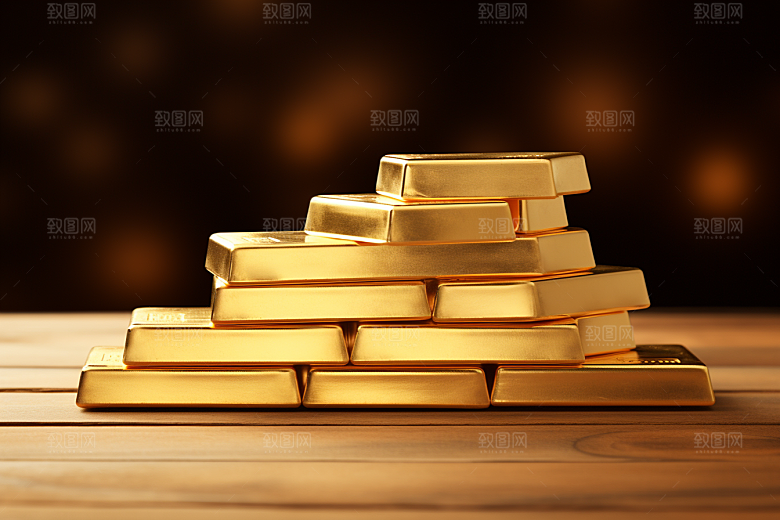 黄金理财产品富贵素材