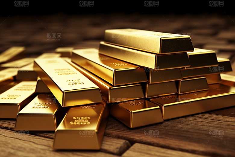 黄金投资高清素材
