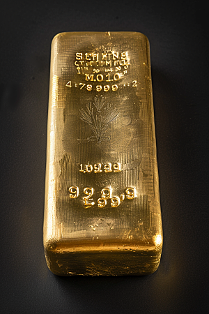 黄金金块金子素材