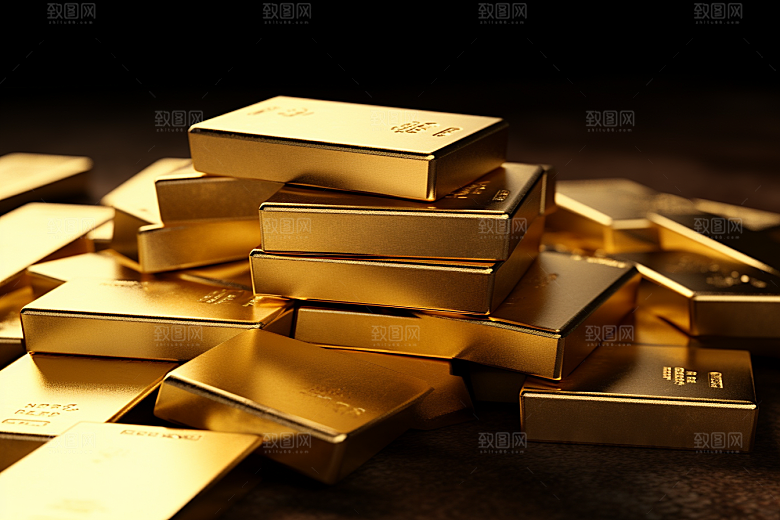 黄金富贵财富素材
