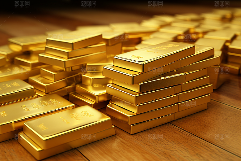 黄金金砖投资素材