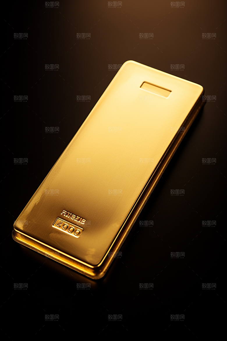 黄金富贵金砖素材