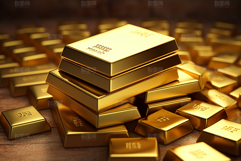 黄金金子高清素材