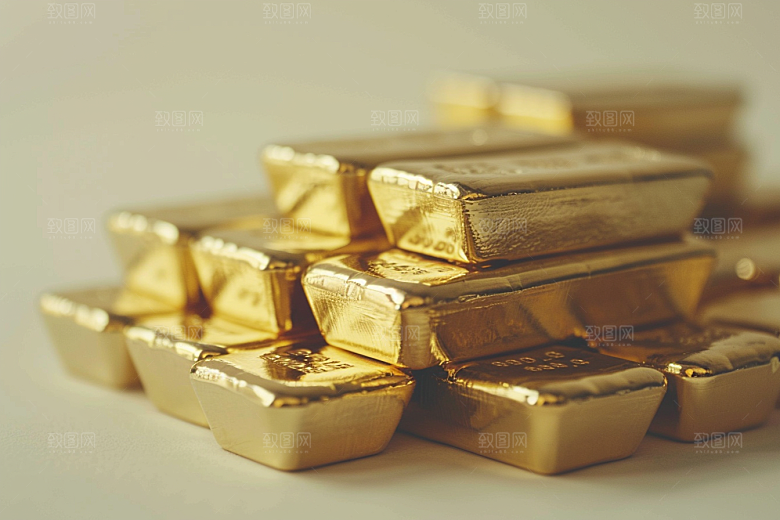 黄金财富富贵素材