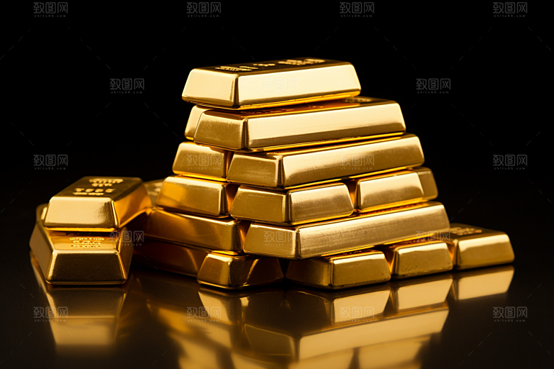 黄金富贵财富素材