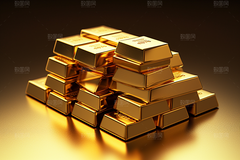 黄金贵金属理财产品素材