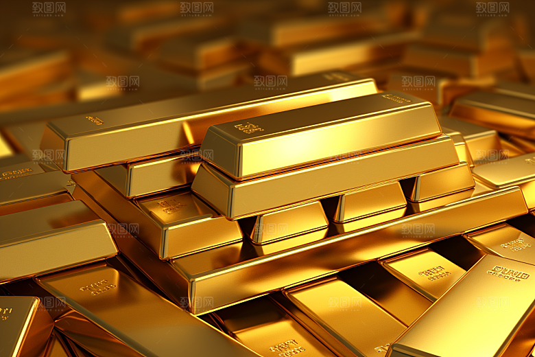 黄金金砖投资素材