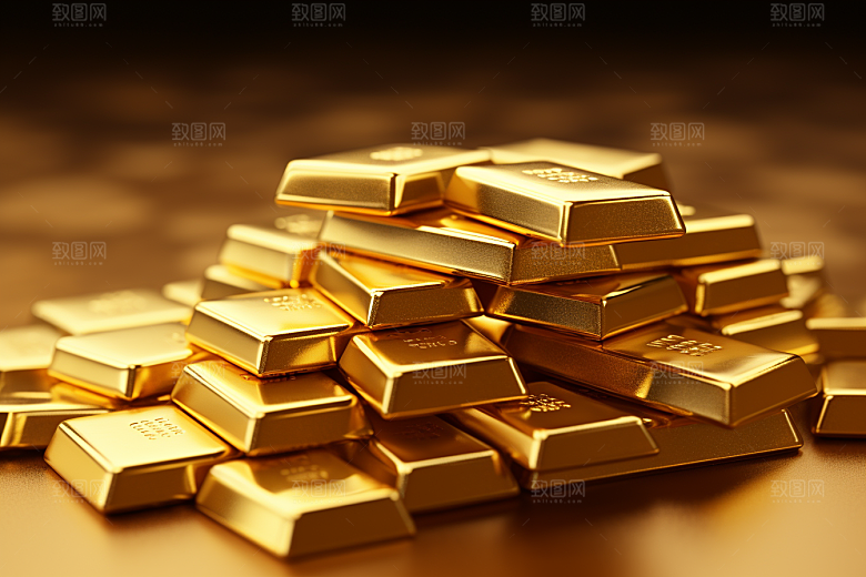 黄金高清金砖素材