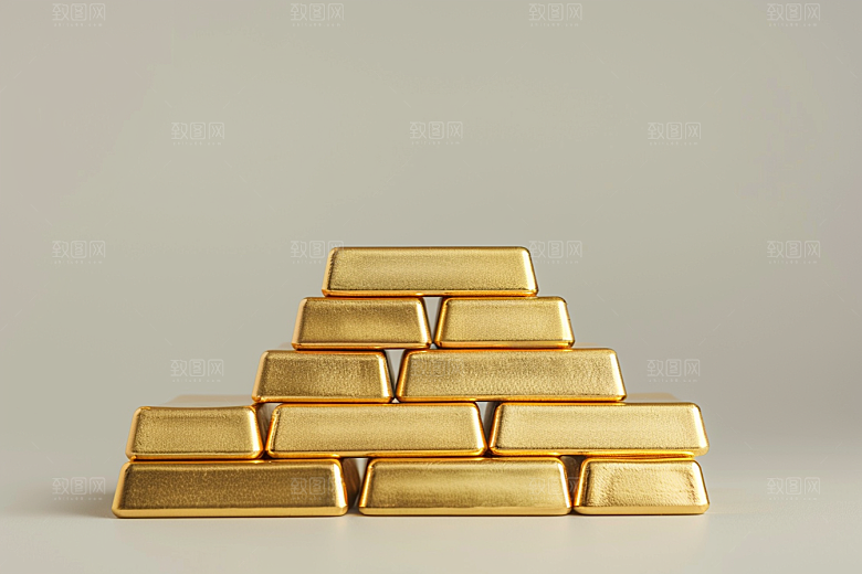 黄金投资理财产品素材