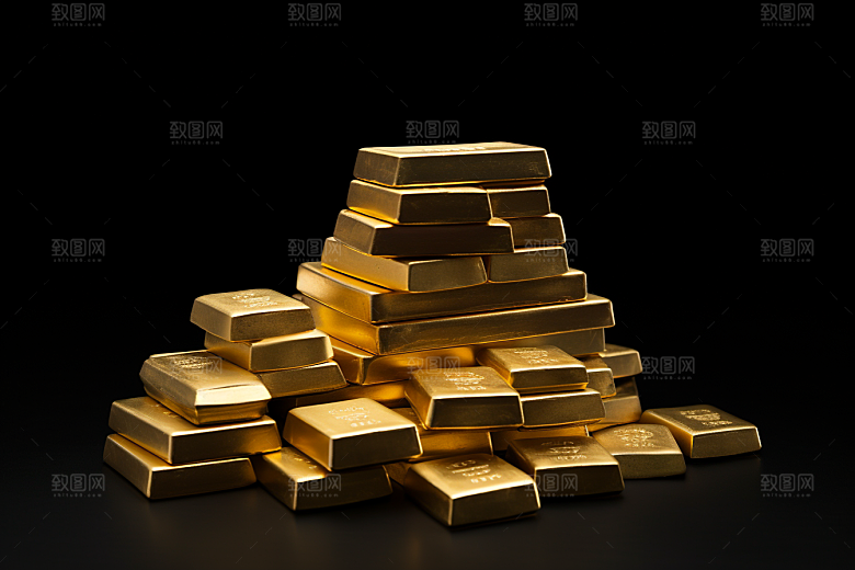黄金富贵财富素材