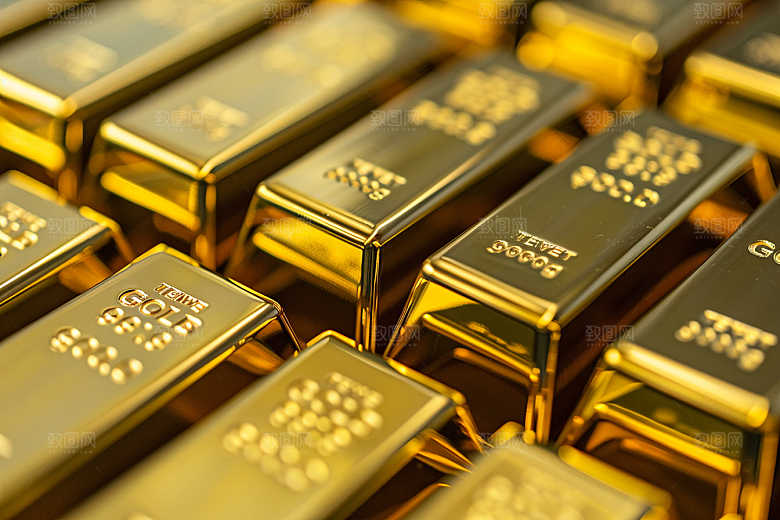 黄金金砖高清素材