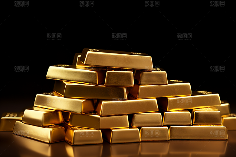 黄金投资高清素材