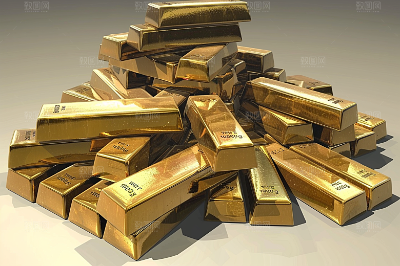 黄金高清金砖素材