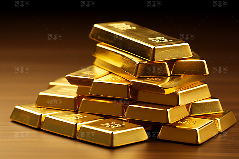 黄金贵金属财富素材