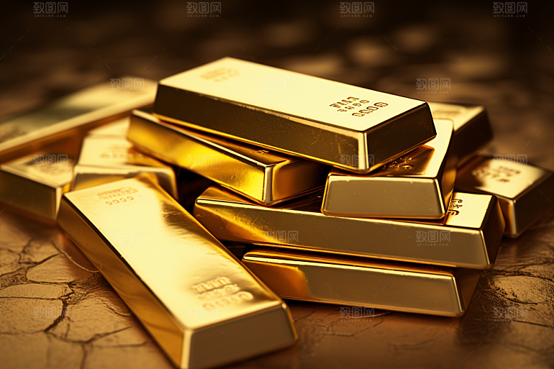 黄金贵金属理财产品素材