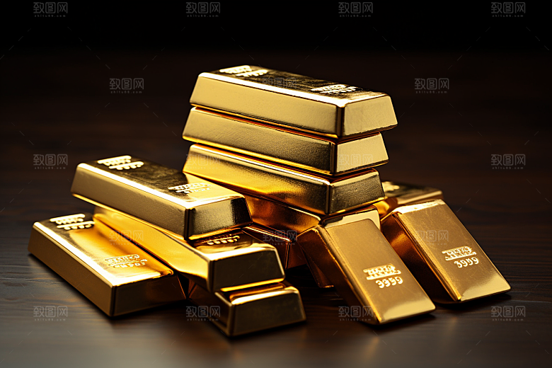 黄金贵金属理财产品素材