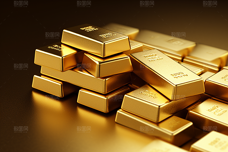 黄金投资财富素材
