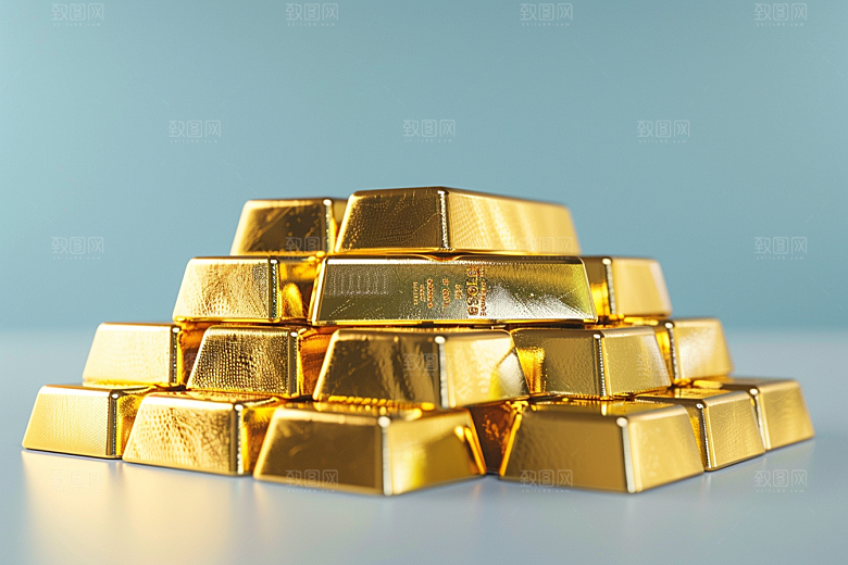 黄金高清金砖素材