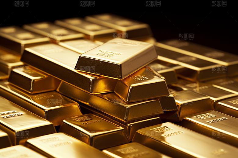 黄金富贵金子素材