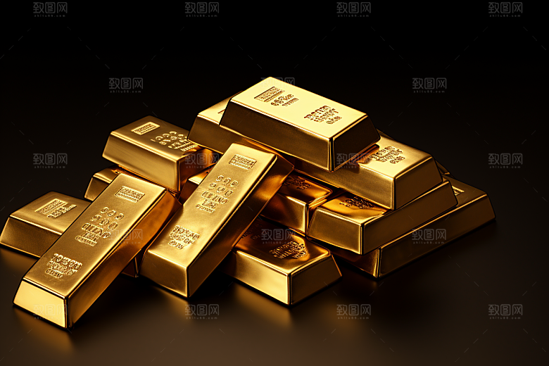 黄金高清贵金属素材