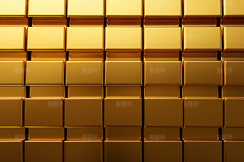 黄金富贵奢侈品素材