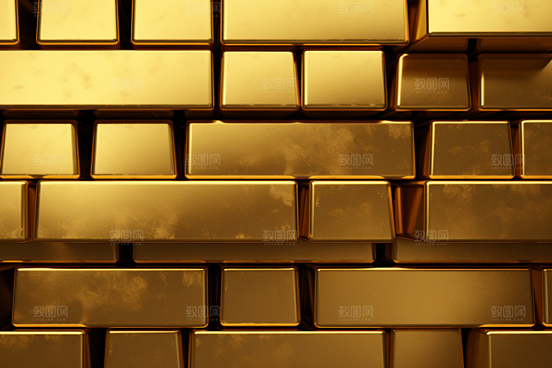 黄金金砖投资素材