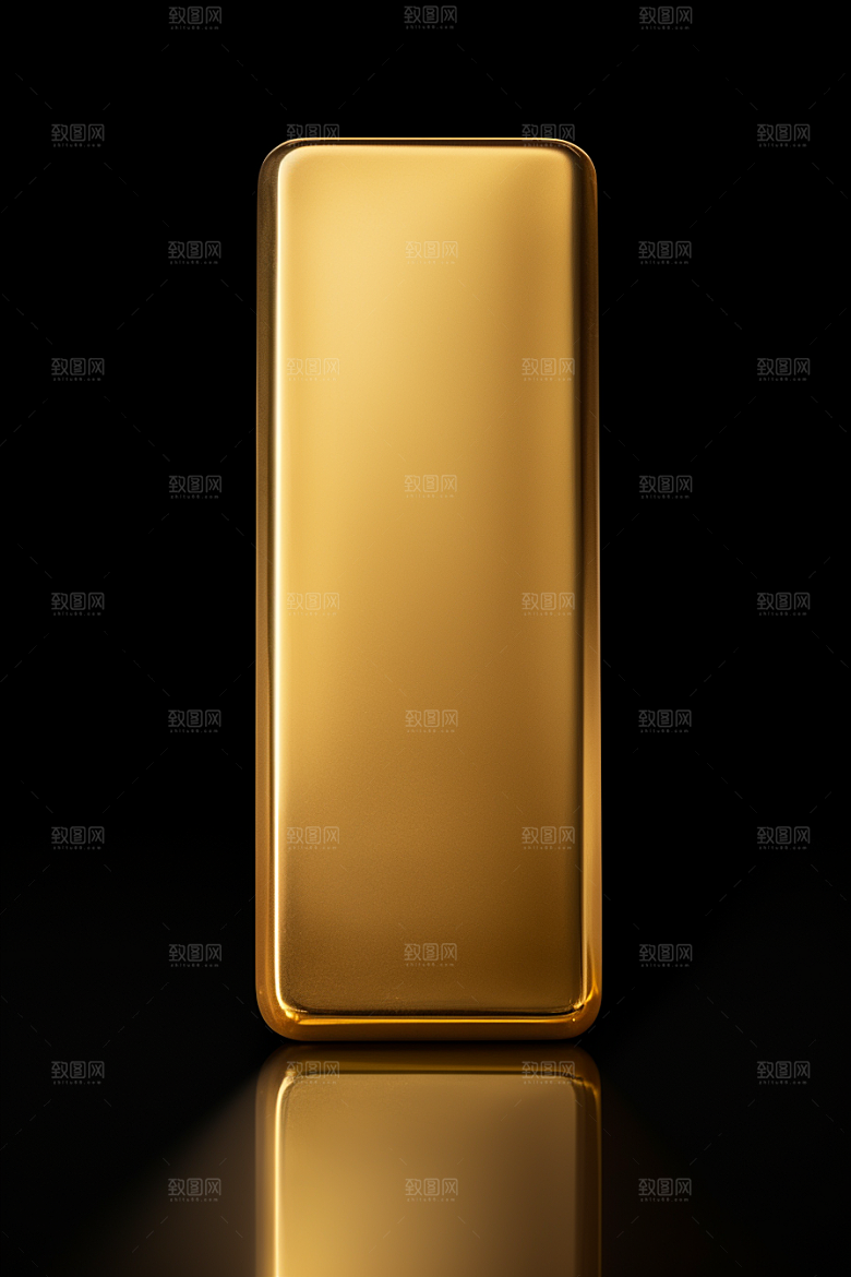 黄金富贵金砖素材