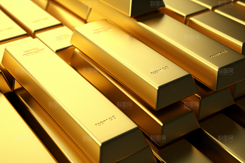 黄金贵金属奢侈品素材