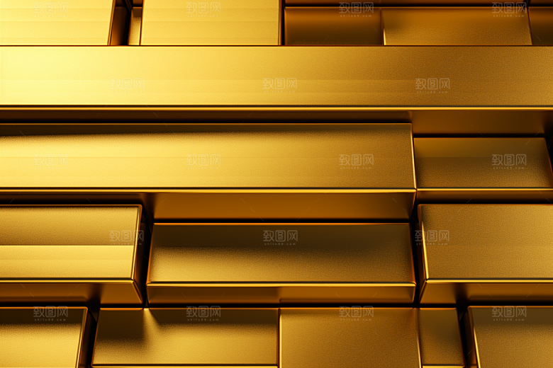 黄金贵金属财富素材