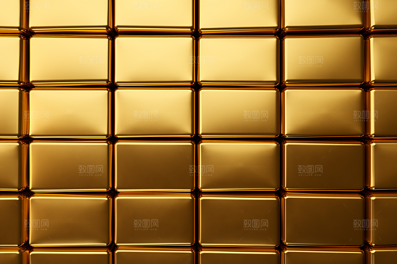黄金金子贵金属素材