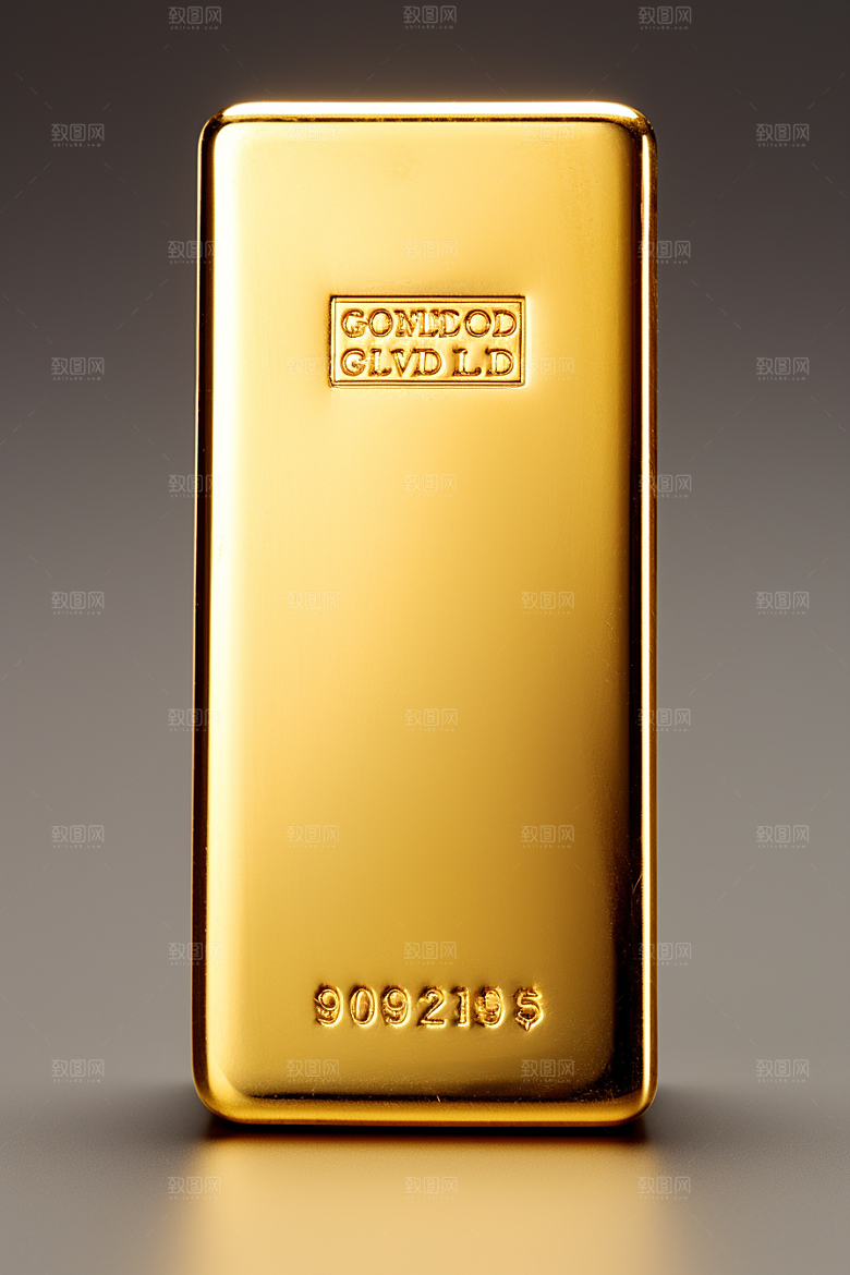 黄金富贵金砖素材
